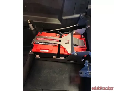 Madigan Motorsports Dual Battery Mount 2 Seat Can-Am Maverick X3 - X3-DBM-2