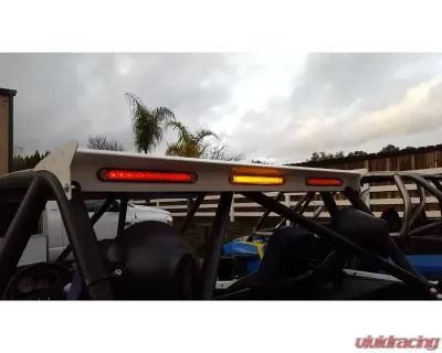 Madigan Motorsports Roof Wing w/Lights Yamaha YXZ - YXZ-RWA