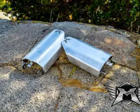 Madigan Motorsports Rear Shock Guards Polaris RZR XP1000
