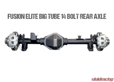 Jeep JL Axle Assembly Fusion Elite Big Tube 14 Bolt Full Float Rear Axle18-Pres Wrangler JL Gear Ratio 5.38 ARB Air Locker Fusion 4x4 - FUS-FF14-JL-ARB-538