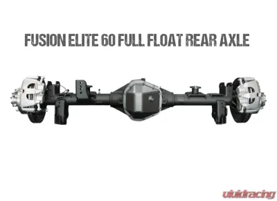 Jeep JL Axle Assembly Fusion Elite 60 Full Float Rear Axle Assembly 72 Inch 18-Pres Wrangler JL Gear Ratio 4.88 ARB Air Locker Fusion 4x4 - FUS-FF60-JL-ARB-488