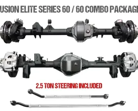 Jeep JL Axle Assembly Fusion Elite 60/60 Package 72 Inch 18-Pres Wrangler JL Gear Ratio 5.38 ARB Air Locker Fusion 4x4