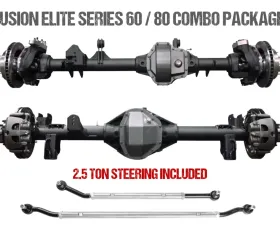 Jeep Gladiator Axle Assembly Fusion Elite 60/80 Package 20-Pres Jeep Gladiator JT Gear Ratio 4.88 ARB Air Locker Fusion 4x4