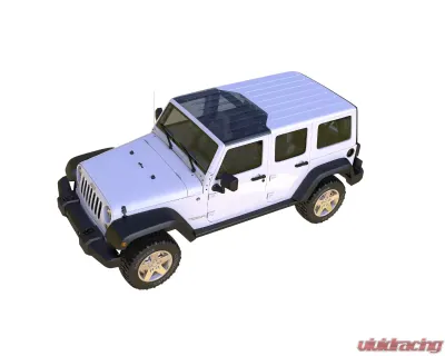 ClearLidz Hard Top Transparent Jeep Wrangler JK 2/4Door 2009-2018 - CL200