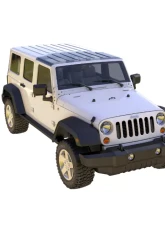 ClearLidz Hard Top Transparent Jeep Wrangler JK 2/4Door 2009-2018                                     - CL200 - Image 3