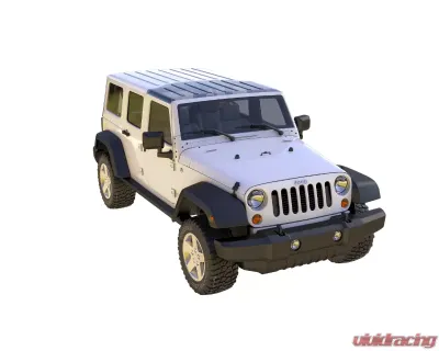 ClearLidz Hard Top Transparent Jeep Wrangler JK 2/4Door 2009-2018 - CL200