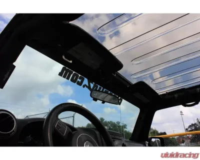 ClearLidz Hard Top Transparent Jeep Wrangler JK 2/4Door 2009-2018 - CL200