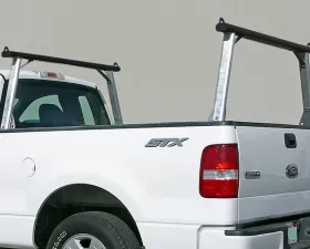 US Rack Clipper Truck Bed Rack Brushed |  Black Aluminum |  Stainless Steel
