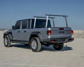US Rack Clipper Truck Bed Rack Brushed Aluminum |  Stainless Steel Jeep Gladiator 2020+