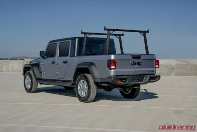 US Rack Clipper Truck Bed Rack Black Aluminum |  Mild Steel Jeep Gladiator 2020+ - 82240151