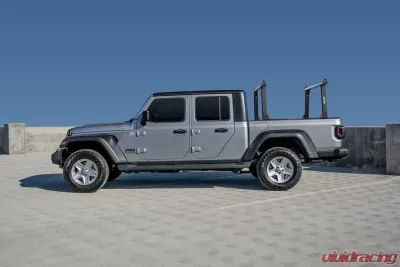 US Rack Clipper Truck Bed Rack Brushed |  Black Aluminum |  Mild Steel Jeep Gladiator 2020+ - 82240152
