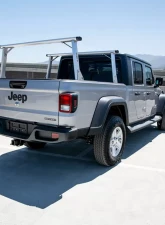 US Rack Clipper Truck Bed Rack Brushed Aluminum |  Stainless Steel Jeep Gladiator 2020+                                     - 82240250 - Image 4