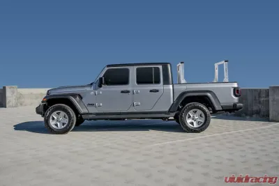 US Rack Clipper Truck Bed Rack Brushed Aluminum |  Stainless Steel Jeep Gladiator 2020+ - 82240250