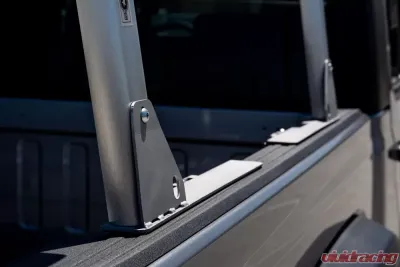 US Rack Clipper Truck Bed Rack Brushed Aluminum |  Stainless Steel Jeep Gladiator 2020+ - 82240250