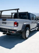 US Rack Clipper Truck Bed Rack Black Aluminum |  Mild Steel Jeep Gladiator 2020+                                     - 82240251 - Image 4