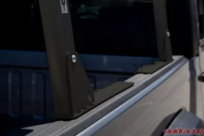 US Rack Clipper Truck Bed Rack Black Aluminum |  Mild Steel Jeep Gladiator 2020+ - 82240251