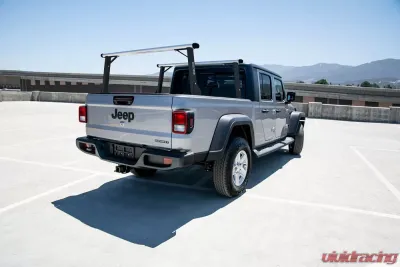 US Rack Clipper Truck Bed Rack Brushed |  Black Aluminum |  Mild Steel Jeep Gladiator 2020+ - 82240252