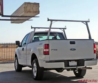 US Rack Clipper Truck Bed Rack Brushed Aluminum |  Stainless Steel Toyota Tacoma 05-18 - 82290150