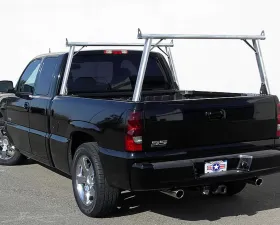 US Rack Clipper Truck Bed Rack Brushed Aluminum |  Stainless Steel Toyota Tundra 99-18