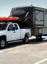 US Rack Fifth Wheel 6 Truck Bed Rack Black Mild Steel Chevrolet Silverado | GMC Sierra                                     - 82520211 - Image 2