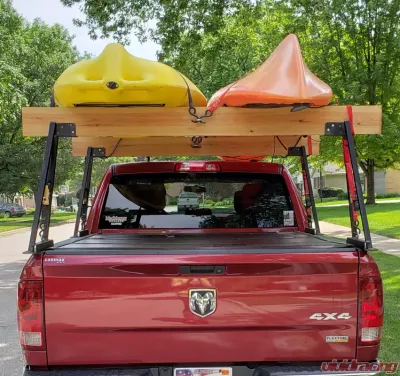 US Rack Hawaiian Sawhorse Truck Bed Rack Black Mild Steel - 82710011
