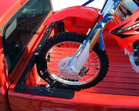 US Rack Motorcycle Grip Truck Bed Rack Black Mild Steel
