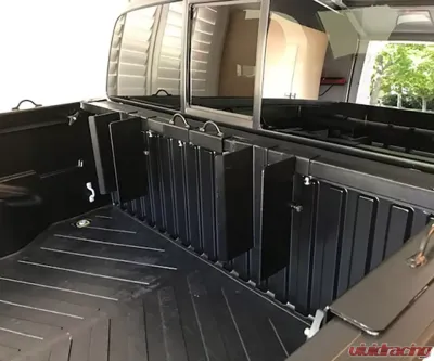 US Rack Motorcycle Grip Truck Bed Rack Black Mild Steel - 82810711
