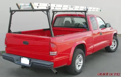 US Rack Rail 1 Truck Bed Rack Black Mild Steel - 83110211