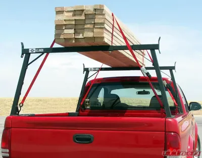 US Rack Rail 1 Truck Bed Rack Black Mild Steel - 83110211