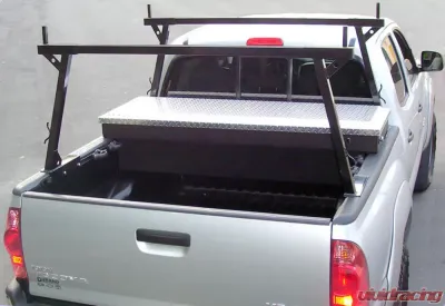 US Rack Rail 1 Truck Bed Rack Black Mild Steel - 83110211
