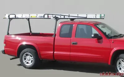 US Rack Rail 2 Truck Bed Rack Black Mild Steel - 83210321