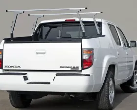 US Rack Ridgeline 1 Truck Bed Rack Brushed |  Silver Aluminum |  Mild Steel Honda Ridgeline 06-14
