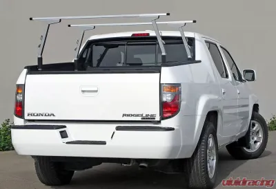 US Rack Ridgeline 1 Truck Bed Rack Brushed |  Silver Aluminum |  Mild Steel Honda Ridgeline 06-14 - 83360153