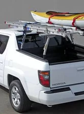US Rack Ridgeline 2 Truck Bed Rack Brushed |  Silver Aluminum |  Mild Steel Honda Ridgeline 06-14                                     - 83460153 - Image 2