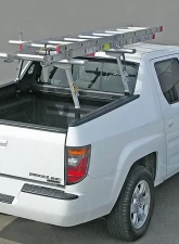 US Rack Ridgeline 2 Truck Bed Rack Brushed |  Silver Aluminum |  Mild Steel Honda Ridgeline 06-14                                     - 83460153 - Image 3