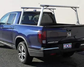 US Rack Ridgeline 5 Truck Bed Rack Brushed Aluminum |  Stainless Steel Honda Ridgeline 17-18