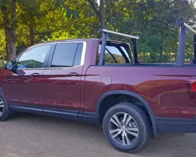 US Rack Ridgeline 5 Truck Bed Rack Black Aluminum |  Mild Steel Honda Ridgeline 17-18