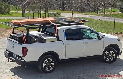 US Rack Ridgeline 6 Truck Bed Rack Black Mild Steel Honda Ridgeline 17-18 - 83860151