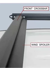 US Rack Ridgeline 6 Truck Bed Rack Black Mild Steel Honda Ridgeline 17-18                                     - 83860151 - Image 7