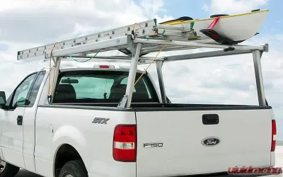 US Rack Schooner Truck Bed Rack Brushed Aluminum |  Stainless Steel - 83910220