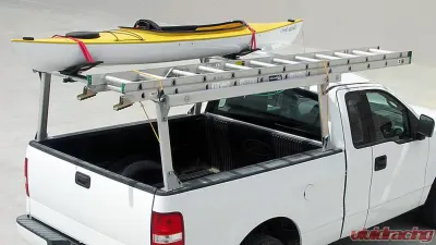 US Rack Schooner Truck Bed Rack Brushed Aluminum |  Stainless Steel - 83910220