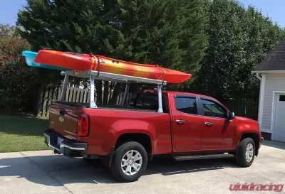 US Rack Schooner Truck Bed Rack Brushed Aluminum |  Stainless Steel - 83910220