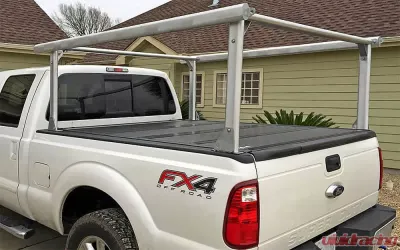 US Rack Schooner Truck Bed Rack Brushed Aluminum |  Stainless Steel - 83910520