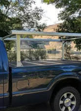 US Rack Schooner Truck Bed Rack Brushed Aluminum |  Stainless Steel                                     - 83910520 - Image 2