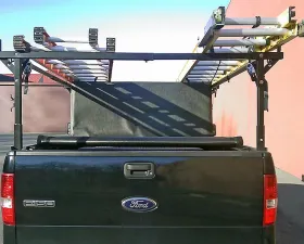 US Rack Stake Pocket Truck Bed Rack Black Mild Steel