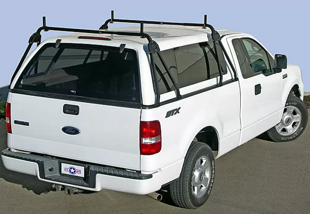 US Rack Truck Cap Universal Truck Bed Rack Black Mild Steel - 84510211