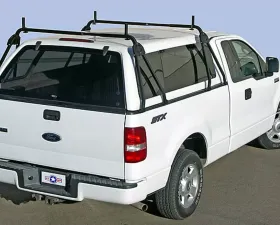 US Rack Truck Cap Universal Truck Bed Rack Black Mild Steel