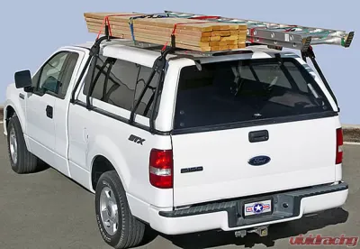 US Rack Truck Cap Universal Truck Bed Rack Black Mild Steel - 84510311