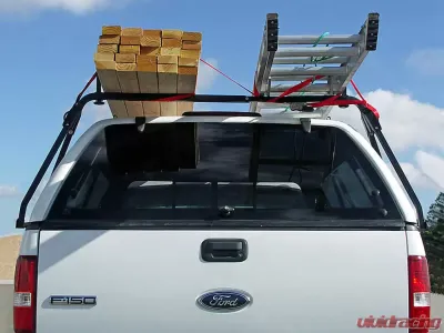 US Rack Truck Cap Universal Truck Bed Rack Black Mild Steel - 84510311