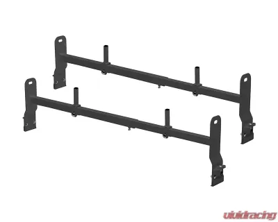 US Rack 2pcs Clamp On Installation Van Rack Black - 84630211